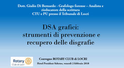 DSA grafici: strumenti di prevenzione e recupero d...