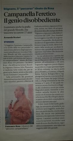 Articolo pubblicato sulla Gazzetta del Sud del 4/0...